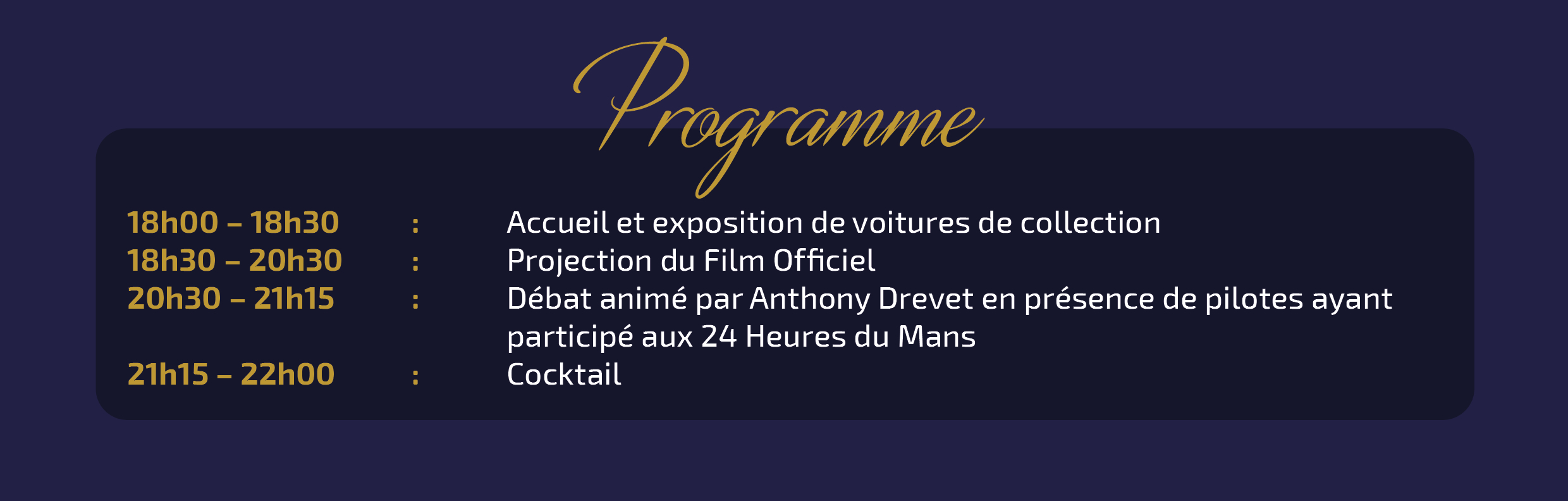 Réservez vos places pour la projection du Film Officiel du centenaire ...